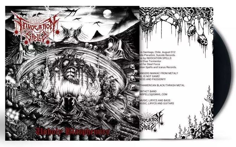 INVOCATION SPELLS (Chile) _ unholy blasphemies - Imagen 2